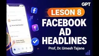 GPT 8 Facebook Ad Headline Prof.Dr.Umesh Tajane