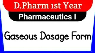 Gaseous Dosage Form |Pharmaceutics I| |Sprays| |Inhalants| |Pharma Realm|