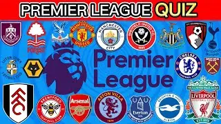 PREMIER LEAGUE FOOTBALL QUIZ | Football quiz 2024