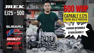 500WHP STI ENGINE BUILD!!! STOCK BLOCK + FORGED INTERNALS ?!?!? WATCH THIS!!