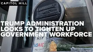 Trump admin to go 'line by line' to tighten up government workforce