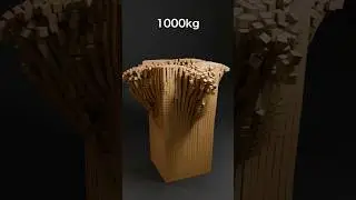 Wood Cubes Simulation
