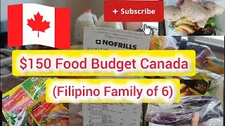 Weekly Grocery | Filipino Immigrants in Canada 🇨🇦 | CAD $150 Budget at No Frills (Taber, Alberta)