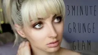 3 Minute Grunge Glam Makeup Tutorial (HD)