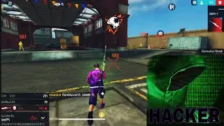 HEADSHOT HACKER IN MY TRAINING GROUND - FREE FIRE