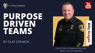 Billy Grogan Speaks on Leading Purpose Driven Teams