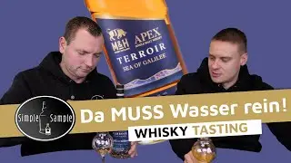 M&H APEX Terroir Sea of Galilee Whisky Tasting - Simple Sample