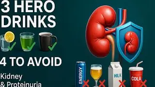 3 Hero Drinks for Your Kidneys (and 4 to Avoid) | Stop Proteinuria