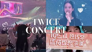 [Vlog] TWICE実物がやばい！ライブレポ🍭🫧💓 TWICE 5TH WORLD TOUR in Seoul ‘READY TO BE’ day2, 트와이스 콘서트 실물 후기