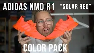 WHAT COLOR ARE THESE SHOES? | Adidas NMD R1 Solar 