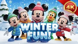 Winter Fun Adventure for Kids, Bright Kids Cartoons, Funny 3D Cartoon, Winter Cartoon for Children