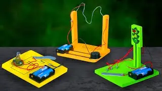 3 Science project item made with bulb buzzer LED