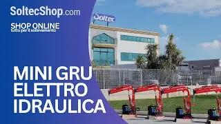 Mini gru elettroidraulica 200 kg