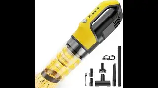 Handheld Vacuum Cordless 1.1 Pounds Car Vac 10000PA Hand Held Vacuums 4-in-1 Hand