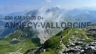 Trail running Annecy - Vallorcine (230 km 16500 D+)