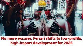 План Ferrari на 2026 год в Формуле-1: агрессивное развитие и никаких оправданий.