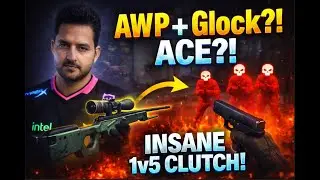 AWP + Glock ACE?! Solo 1v5 Clutch in CS2 &mdash; You Won&rsquo;t Believe This!