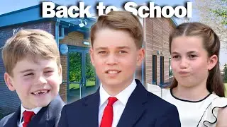 Prince George starts his last year of Prep School as him and his siblings return to Lambrook 