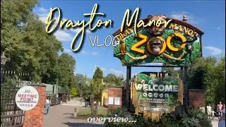 Drayton Manor vlog!! 🎢💗 | rides, food, etc 🤍