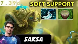 Saksa Tiny Soft Support - Dota 2 THE INTERNATIONAL 2025 Patch 7.39d pro Player Gameplay