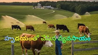The Green Farm of Hope: Organic Greenhouse Farming Story (Telugu Animation) | వ్యవసాయం కథలు
