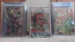 comic book haul from a local show