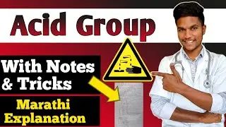 Acid Group | Notes | Homoeopathy | Bhms exams
