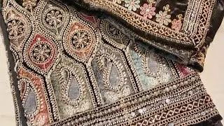 #wholesaleprice#branding#MUSKAN BRAND PURE MAKHMAL VELVET HANDWORK#zblack#2025#suit#velvetdress