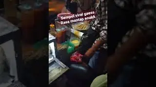 jajan bareng om Aan, Sempol viral pasar kotagede