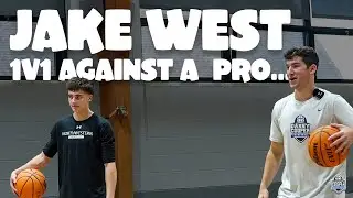 Jake West Goes 1v1 Vs. Villanova & Overseas Pro! Danny Cooper High Level 1v1 Runs