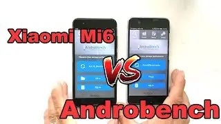 Xiaomi Mi6 vs. Huawei P10 | Androbench (storage benchmark)