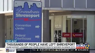 Shreveport population decline prompts inner city revitalization efforts