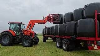 Kubota M 7172 met een Hauer voorlader XB Bionic 150