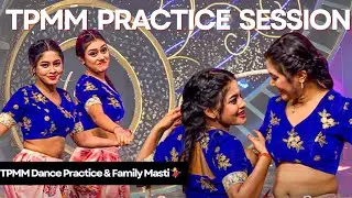 Moro au Beauty ro Tpmm Dance Practice 🥳 | Bapa au Maa Saha Karili Maza Masti 🥹 #nehanageswari #tptp