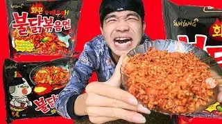 PHD | Mì Lắc Samyang Full Cấp Độ | Spicy Noodles