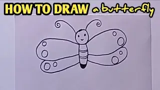 How to draw butterfly | stepbystep || Draw some dreams #draw #stepbystep #butterfly #drawsomedreams
