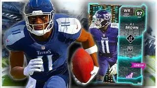 MADDEN MACHINES AJ BROWN IS A UNSTOPPABLE DEEP THREAT! Madden 22 NMS