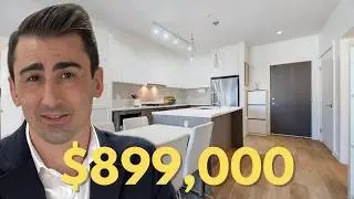 Inside a $969,000 2 BED + DEN with MOUNTAIN VIEWS in North Vancouver (Moodyville)