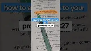 #creatorsearchinsights proverbs 10:27 Click follow