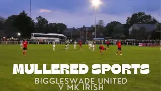Biggleswade United v MK Irish Spartans South Midlands Premier league cup #nonleague