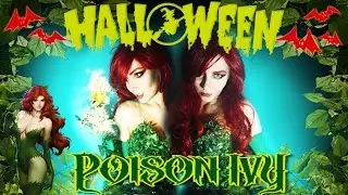 Halloween Makeup Tutorial Batman female villain POISON IVY