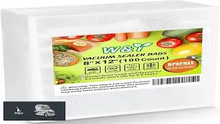 W&Y 100 Single Ply Vacuum Sealer Bags (8