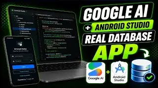 Build Android App with Google AI Studio & Android Studio (Firebase Backend) ⭐