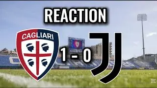 CAGLIARI-JUVE 1-0❤️💙[GODURIA] | REACTION | SERIE A ENILIVE 2025/2026 | UNIPOL DOMUS HD |21&deg; GIORNATA