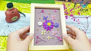 DMMW09 Learn to Decoration Graceful Quilling Stylized Lotus / Diana Murphy Martin Washington