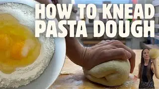Kneading Pasta Dough 101