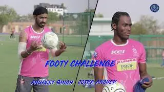 Anureet Singh and Jofra Archer | Royal Muqabla | VIVO IPL | 2018