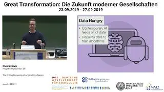 Konferenz: Great Transformation // Keynote: Nick Srnicek