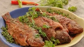 روايح من بلدنا - ابلة منال - كزبرية السمك +ارز بالطماطم و الكزبرة الجزء الاول