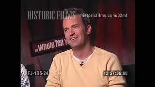 The Whole Ten Yards - Matthew Perry / Bruce Willis Interview Press Junket (2004)